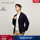 Tommy Hilfiger【寬松針織】秋冬男女商務(wù)休閑通勤V領(lǐng)慵懶風(fēng)開(kāi)衫外套毛衣