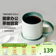 北鼎（Buydeem）馬克杯實(shí)用陶瓷水杯情侶杯咖啡茶杯可愛(ài)創(chuàng  )意禮物辦公早餐杯杯蓋 【淺杉綠】350ml馬克杯