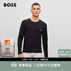 雨果博斯BOSS 男士26年春季新款三件裝徽標裝飾打底T恤 990-多色 L