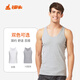 銅牛內衣四季常規基礎打底衫汗衫男棉質(zhì)羅紋工字運動(dòng)背心NB005 10花灰 2XL (180/105)