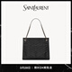 YSL圣羅蘭 女士NIKI SHOPPING中號復古皮革手袋 黑色 U