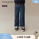 Teenie Weenie Kids小熊童裝男童簡(jiǎn)約時(shí)尚風(fēng)基礎牛仔褲 深藍色 150 cm