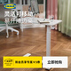 宜家（IKEA）BOLLSIDAN波席當移動(dòng)床邊桌升降桌簡(jiǎn)易電腦桌家用懶人桌 筆記本電腦支架白色