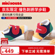 MIKIHOUSE學(xué)步鞋男女童鞋經(jīng)典LOGO學(xué)步鞋嬰幼兒寶寶運動(dòng)鞋耐磨防滑 多色學(xué)步期 13 (適合腳長(cháng)12.5cm)