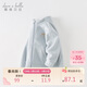 戴維貝拉兒童搖粒絨外套秋裝男童女童寶寶衣服抗靜電開(kāi)衫