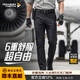 龍牙二代輕騎戰術(shù)褲休閑褲男士休閑戶(hù)外工裝修身/直筒長(cháng)褲春秋商務(wù)褲 極夜黑（修身版） 35 175/84B 136-155斤