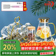 青蘋(píng)果耐熱玻璃冷水壺茶壺11件套 涼水壺水杯杯架托盤(pán)杯刷茶葉罐