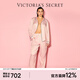 維多利亞的秘密 維密大秀系列 緞面長(cháng)袖長(cháng)褲送女友禮物睡衣套裝送女友送禮送女友 5W3S粉色條紋 11254141 S
