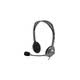 羅技（Logitech）H110/H111/H150/H151 有線耳麥多功能頭戴式立體聲臺式電腦耳機教育辦公培訓網(wǎng)課 【H111】 3.5mm單插（臺式不可用）