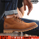 添柏嵐（Timberland）男士皮鞋 戶(hù)外透氣登山運動(dòng)鞋防水抓地休閑鞋工裝馬丁靴A2BFY 鐵銹色/A2BFY 43 內長(cháng)270