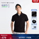 Tommy Hilfiger26春夏新款男珠地網(wǎng)眼修身短袖T恤/鑲邊翻領(lǐng)POLO 【修身款】曜巖黑色BEI XL （推薦：155-170斤）