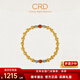 CRD克徠帝黃金手鏈南瓜串珠足金999手串古法空心送女友節日禮物 南瓜串珠足金手串 HN00467 10g 16.25cm