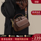viney牛皮包包女包新款斜挎包輕奢單肩包生日禮物送女友老婆 【棕色】實(shí)用高檔小包 小眾品牌百搭洋氣手提包