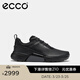 愛(ài)步（ECCO）BIOM高爾夫男鞋 球鞋男士休閑鞋透氣運動(dòng)鞋男 高爾夫健步H4108284 黑色10828401001 40