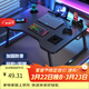 木雙福床上小桌子可折疊筆記本電腦桌大學(xué)生宿舍電競風(fēng)碳纖維床上學(xué)習桌