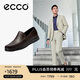 愛(ài)步（ECCO）豆豆鞋男 軟底一腳蹬樂(lè )福皮鞋 S 輕巧莫克系列540514 可可棕40