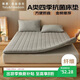 雅鹿·自由自在 A類(lèi)床墊褥子可折疊雙人床墊1.8x2米加厚鋪底墊被 180x200cm 灰色