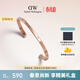丹尼爾惠靈頓（DanielWellington）dw手鐲女閃耀星辰玫瑰金小號送女友生日禮物情侶手鐲DW531