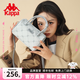 Kappa卡帕 女單肩斜挎包時(shí)尚百搭波士頓包通勤老花手提包生日禮物 海鹽灰