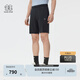 KOLON SPORT/可隆戶(hù)外短褲 男士防潑水專(zhuān)業(yè)運動(dòng)梭織五分褲 LHHP5MN137-BK 黑色 XL 180/86A