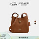 蔻馳（COACH）奧萊女士女包HADLEY 25號多功能斜挎包單肩包通勤百搭 IM/黃赭色