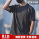 馬登工裝美式復古重磅灰色短袖T恤圓領(lǐng)寬松純棉半袖打底衫男夏季 深灰色 -版型寬松 L （175/100A）