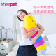 舒寵（sheepet）軟體公仔玩偶 風(fēng)彩睡貓可愛(ài)公仔不掉毛毛絨抱枕貓咪玩具禮物 大號風(fēng)采睡貓（睜眼）96CM