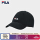 FILA斐樂(lè )官方【小臉帽】情侶款棒球帽秋休閑運動(dòng)帽遮陽(yáng)帽鴨舌帽