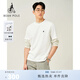 beanpole【匹馬棉】BEANPOLE濱波 休閑短袖T恤夏男士簡(jiǎn)約多色短袖圓領(lǐng)上衣 白色 L 180/96A