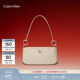Calvin Klein腋下包休閑通勤包包字母拉鏈CK女包單肩法棍包 67U-牛奶白 OS