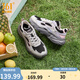 361°女鞋運動(dòng)鞋核桃夏季新品網(wǎng)面透氣輕便百搭復古老爹鞋休閑鞋子女 南極灰/曜石黑【網(wǎng)面透氣】 39