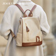 朱爾（ZOOLER）雙肩包女輕便牛津布背包女款2026最新款通勤大容量女士雙肩背包 果仁杏【溫柔氣質(zhì)】 超輕耐磨易打理