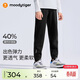 moodytiger【奶皮褲】?jì)和澴痈邚椡笟獯呵镝樋椖型L(cháng)褲柔軟親膚女童運動(dòng)褲