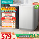 海信（Hisense）全自動(dòng)波輪洗衣機9公斤家用租房宿舍24H預約 脫水免清洗健康除螨一級能效WT90N1Q 京東自營(yíng)