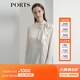 PORTS寶姿女裝 秋冬新品長(cháng)袖襯衫LL9B013LWT002 奶白色 M (6)