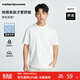 美特斯邦威T恤男女款夏季新款百搭簡(jiǎn)約舒適重磅純棉情侶短袖上衣透氣 雪白色 L 175 /96A