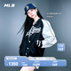 MLB官方KARINA同款潮流寬松學(xué)院風(fēng)撞色夾克棒球服26春季新款JPV01 紐約大都會(huì )隊/黑色 L