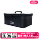達億瓦（DAIWA） 迷你收納包CS（A） 便攜漁具包 小物收納箱 配件收納袋 【新款】L-1 黑*銀(31*23*12cm)