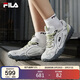 FILA 斐樂(lè )官方卵石薄底鞋女鞋復古跑步鞋芭蕾鞋T頭鞋