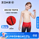 洲克（ZOKE）青少年兒童泳衣男童五分泳褲122626888 黑紅中國龍花 20