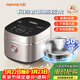 九陽(yáng)（Joyoung）【0涂層】太空系列4升家用容量3-4人無(wú)涂層微壓電飯煲電飯鍋低糖飯風(fēng)冷水潤膜不銹鋼內膽40N3