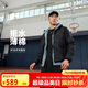Jordan男子喬丹防潑水棉服外套 冬季新款 保暖輕便FZ3163-010黑L