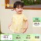 巴拉巴拉寶寶短袖t恤嬰兒女童上衣2025夏裝甜美網(wǎng)紗拼接時(shí)髦209225117004