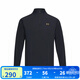 安德瑪（Under Armour）男裝長(cháng)袖T恤 2026春季新款運動(dòng)服鍛煉立領(lǐng)半開(kāi)襟套頭衫戶(hù)外休閑服 6014312-001 XL