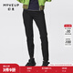 幻走（MOVEUP）【商場(chǎng)同款】2023冬季新款丈根織帶設計師牛仔打底褲女 牛仔黑 M