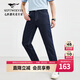 七匹狼牛仔褲秋冬時(shí)尚百搭男裝長(cháng)褲后口袋狼頭繡花彈力舒適柔軟男士褲子 101(藏青) 34 A