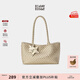 ECODAY橫版編織托特包通勤包包女單肩手提腋下包送女友生日禮物 Magicalgirl-B022X 香檳色