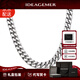 IDEAGEMER古巴項鏈男鈦鋼素鏈潮流嘻哈簡(jiǎn)約百搭首飾輕奢款生日禮物送男友 古巴鏈【55cm】