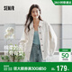 森馬（Semir）牛仔外套女中長(cháng)款落肩寬松夾克2025春秋棉質(zhì)通勤109125108014