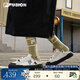 FILA FUSION斐樂(lè )鞋子女帆布鞋情侶款一腳蹬半拖休閑鞋板鞋輕便帆布鞋男女 雪白/黑-SB 靚麗女款 37.5